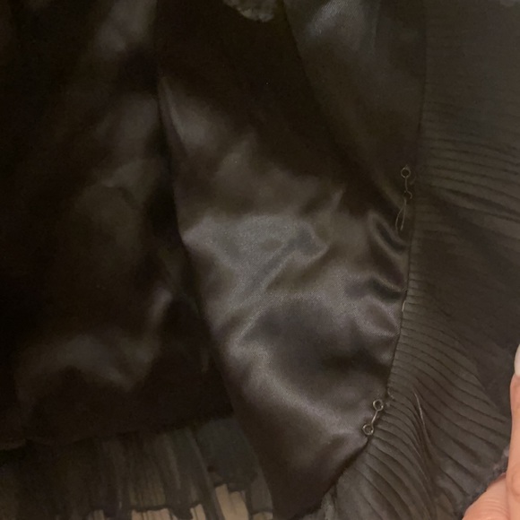 Vintage black velvet w/ lace collar blouse jacket - Picture 8 of 8